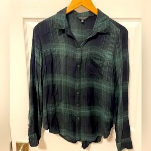 ~Lucky Brand Button Down Blouse~
